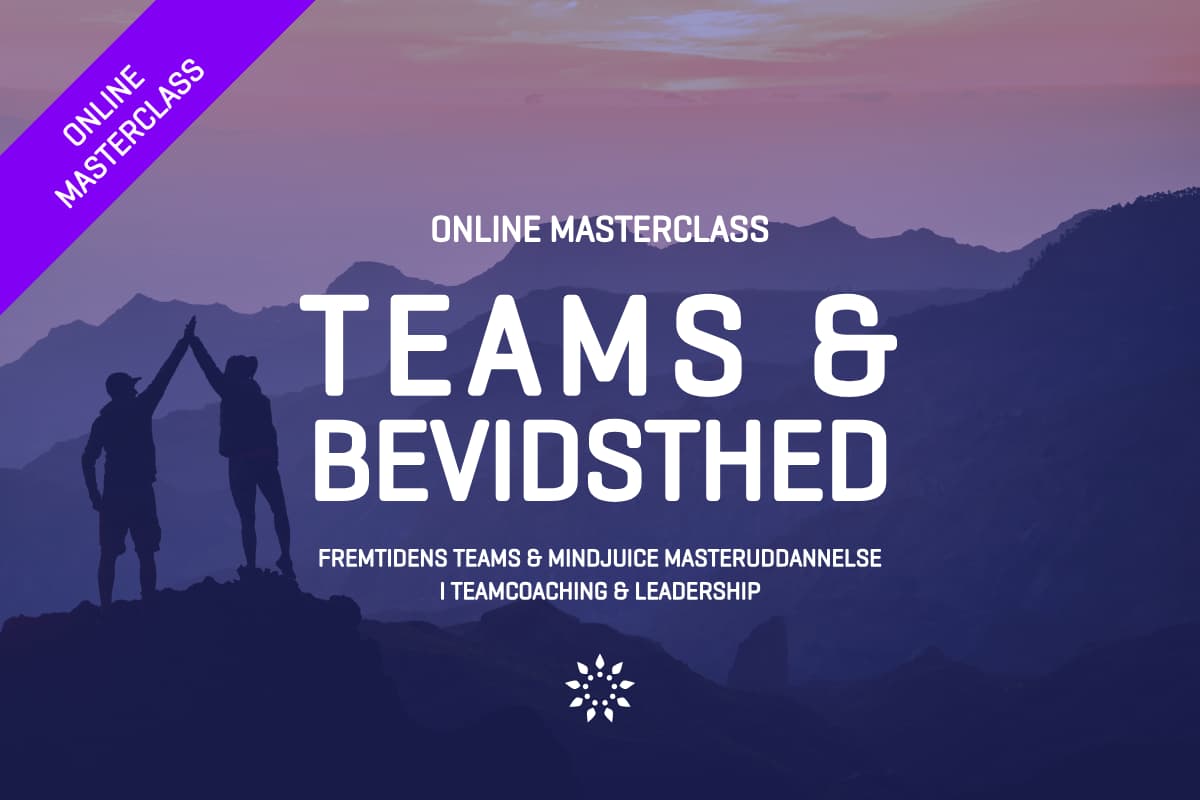 Online masterclass: Fremtidens teams & Mindjuice Masteruddannelse i leadership og teamcoaching