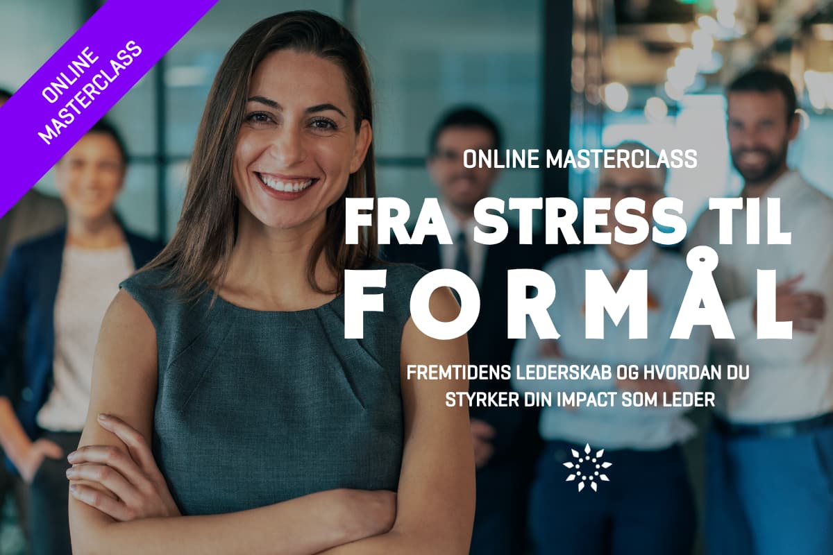 MINDJUICE MASTERCLASS: FRA STRESS TIL FORMÅL